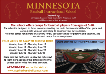 Minnesota Baseball Camps